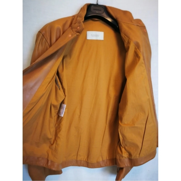 Authentic Burberry Leather Jacket - Picture 4 of 6